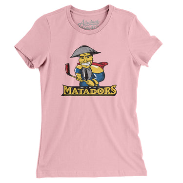 Miami Matadors Women's T-Shirt-Allegiant Goods Co. Vintage Sports Apparel