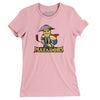 Miami Matadors Women's T-Shirt-Light Pink-Allegiant Goods Co. Vintage Sports Apparel