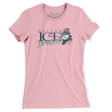 Dayton Ice Bandits Women's T-Shirt-Allegiant Goods Co. Vintage Sports Apparel