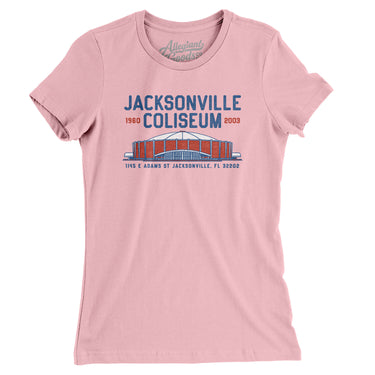 Jacksonville Coliseum Women's T-Shirt-Allegiant Goods Co. Vintage Sports Apparel