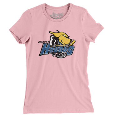 Chicago Hounds Women's T-Shirt-Allegiant Goods Co. Vintage Sports Apparel