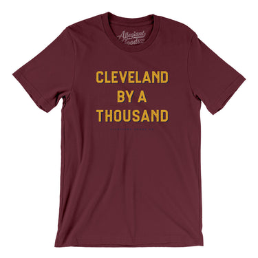 Cleveland By A Thousand Men/Unisex T-Shirt-Allegiant Goods Co. Vintage Sports Apparel
