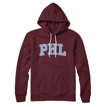 Phl Varsity Hoodie-Allegiant Goods Co. Vintage Sports Apparel