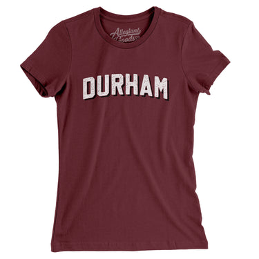 Durham Varsity Women's T-Shirt-Allegiant Goods Co. Vintage Sports Apparel
