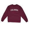 Columbia South Carolina Varsity Midweight Crewneck Sweatshirt-Maroon-Allegiant Goods Co. Vintage Sports Apparel