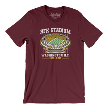 Rfk Stadium Men/Unisex T-Shirt-Allegiant Goods Co. Vintage Sports Apparel