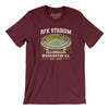 Rfk Stadium Men/Unisex T-Shirt-Maroon-Allegiant Goods Co. Vintage Sports Apparel