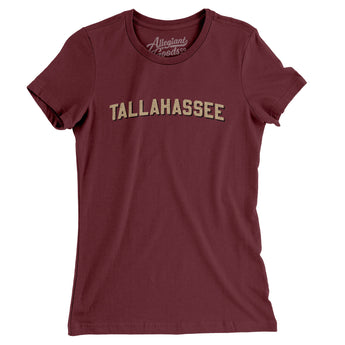Tallahassee Varsity Women's T-Shirt-Allegiant Goods Co. Vintage Sports Apparel