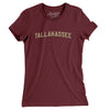Tallahassee Varsity Women's T-Shirt-Maroon-Allegiant Goods Co. Vintage Sports Apparel