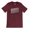 Missoula Vintage Repeat Men/Unisex T-Shirt-Maroon-Allegiant Goods Co. Vintage Sports Apparel