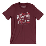 Boston Things Men/Unisex T-Shirt-Allegiant Goods Co. Vintage Sports Apparel