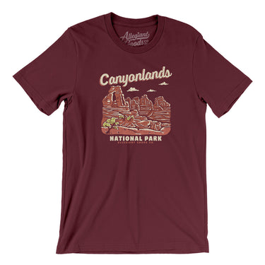 Canyonlands National Park Men/Unisex T-Shirt-Allegiant Goods Co. Vintage Sports Apparel
