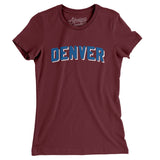 Denver Varsity Women's T-Shirt-Allegiant Goods Co. Vintage Sports Apparel
