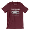 Pontiac Silverdome Men/Unisex T-Shirt-Maroon-Allegiant Goods Co. Vintage Sports Apparel