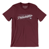 Philadelphia Retro Men/Unisex T-Shirt-Allegiant Goods Co. Vintage Sports Apparel