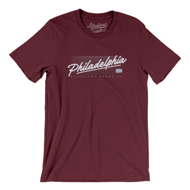 Philadelphia Retro Men/Unisex T-Shirt-Allegiant Goods Co. Vintage Sports Apparel