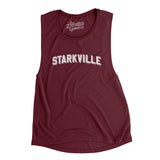 Starkville Varsity Women's Flowey Scoopneck Muscle Tank-Allegiant Goods Co. Vintage Sports Apparel