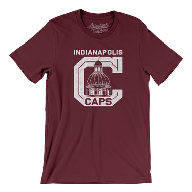 Indianapolis Caps Men/Unisex T-Shirt-Allegiant Goods Co. Vintage Sports Apparel
