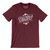 Columbia Gardens Amusement Park Men/Unisex T-Shirt-Maroon-Allegiant Goods Co. Vintage Sports Apparel