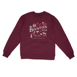 Boston Things Midweight Crewneck Sweatshirt-Allegiant Goods Co. Vintage Sports Apparel
