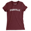Starkville Varsity Women's T-Shirt-Maroon-Allegiant Goods Co. Vintage Sports Apparel