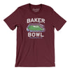 Baker Bowl Men/Unisex T-Shirt-Maroon-Allegiant Goods Co. Vintage Sports Apparel