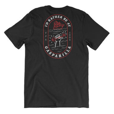 I'd Rather Be At Gasparilla Men/Unisex T-Shirt-Allegiant Goods Co. Vintage Sports Apparel