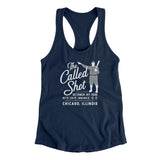 The Called Shot Women's Racerback Tank-Allegiant Goods Co. Vintage Sports Apparel
