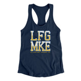 Lfg Mke Women's Racerback Tank-Allegiant Goods Co. Vintage Sports Apparel