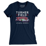 Turner Field Women's T-Shirt-Allegiant Goods Co. Vintage Sports Apparel