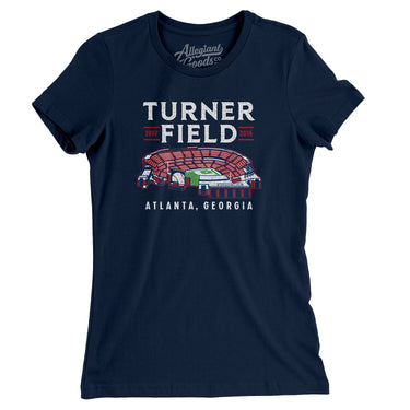 Turner Field Women's T-Shirt-Allegiant Goods Co. Vintage Sports Apparel
