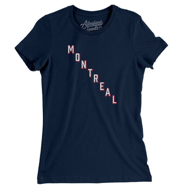 Montreal Hockey Jersey Women's T-Shirt-Allegiant Goods Co. Vintage Sports Apparel