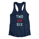 Seattle 206 Women's Racerback Tank-Allegiant Goods Co. Vintage Sports Apparel