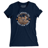 All Aboard The Houston Home Run Train Women's T-Shirt-Allegiant Goods Co. Vintage Sports Apparel