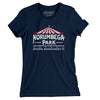 Norumbega Park Women's T-Shirt-Midnight Navy-Allegiant Goods Co. Vintage Sports Apparel