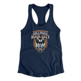 Detroit Rock City Women's Racerback Tank-Allegiant Goods Co. Vintage Sports Apparel