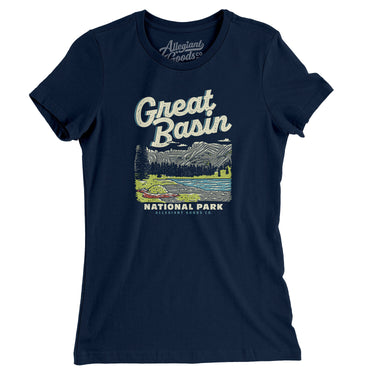 Great Basin National Park Women's T-Shirt-Allegiant Goods Co. Vintage Sports Apparel