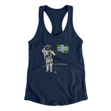 Portland Flag Moonman Women's Racerback Tank-Allegiant Goods Co. Vintage Sports Apparel