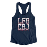 Lfg Cbj Women's Racerback Tank-Allegiant Goods Co. Vintage Sports Apparel