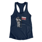 Dc Flag Moonman Women's Racerback Tank-Allegiant Goods Co. Vintage Sports Apparel