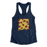 New Mexico Pizza State Women's Racerback Tank-Allegiant Goods Co. Vintage Sports Apparel
