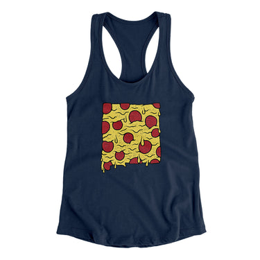 New Mexico Pizza State Women's Racerback Tank-Allegiant Goods Co. Vintage Sports Apparel