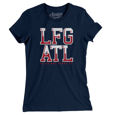 Lfg Atl Women's T-Shirt-Allegiant Goods Co. Vintage Sports Apparel