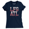Lfg Atl Women's T-Shirt-Midnight Navy-Allegiant Goods Co. Vintage Sports Apparel