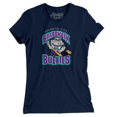 Atlantic City Boardwalk Bullies Women's T-Shirt-Allegiant Goods Co. Vintage Sports Apparel