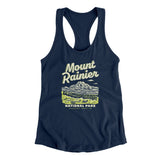 Mount Rainier National Park Women's Racerback Tank-Allegiant Goods Co. Vintage Sports Apparel