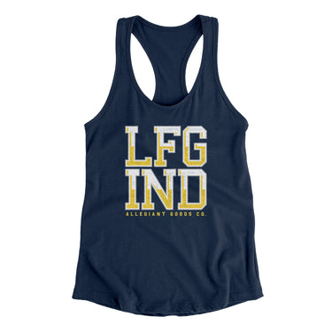 Lfg Ind Women's Racerback Tank-Allegiant Goods Co. Vintage Sports Apparel