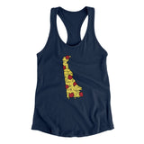 Delaware Pizza State Women's Racerback Tank-Allegiant Goods Co. Vintage Sports Apparel