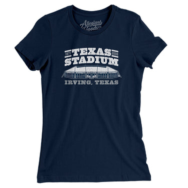 Texas Stadium Women's T-Shirt-Allegiant Goods Co. Vintage Sports Apparel