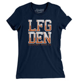 Lfg Den Women's T-Shirt-Allegiant Goods Co. Vintage Sports Apparel